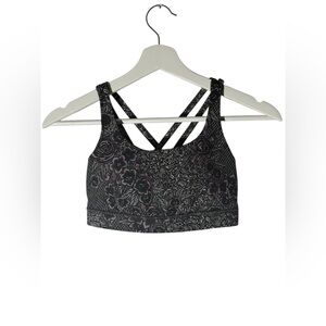 Lululemon Energy Strappy Sports Bra Sz:4